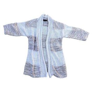 BANANA REPUBLIC Knit Cardigan Sweater Women's MED Long Open Jacket​​​​​​​